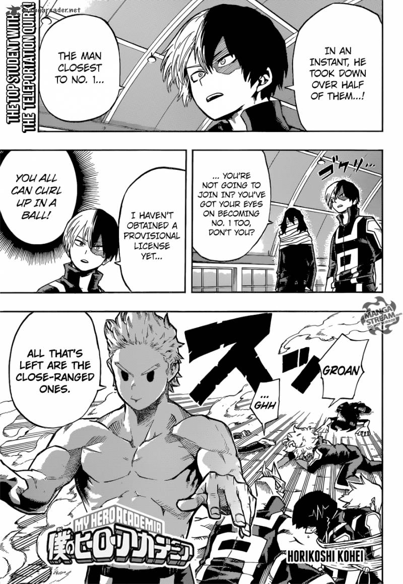 My Hero Academia - Chapter 124 Page 1