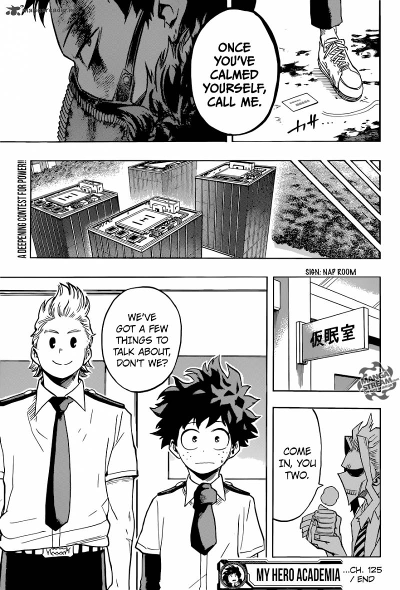 My Hero Academia - Chapter 125 Page 18