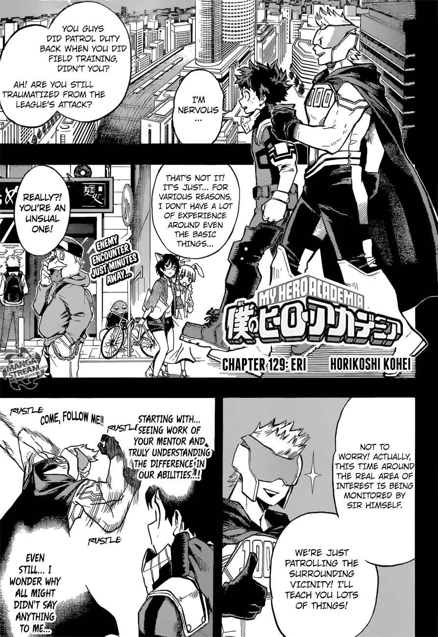 My Hero Academia - Chapter 129 Page 1