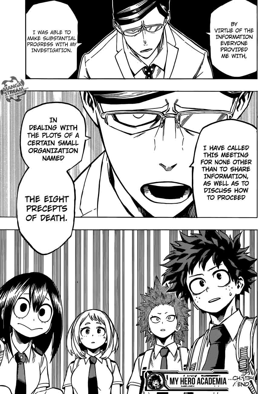 My Hero Academia - Chapter 134 Page 20