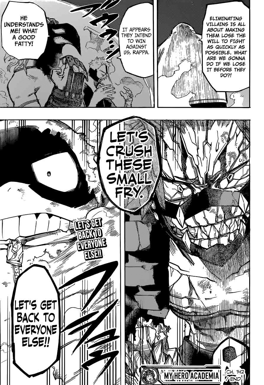 My Hero Academia - Chapter 142 Page 20