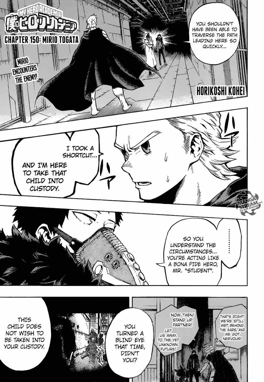 My Hero Academia - Chapter 150 Page 1