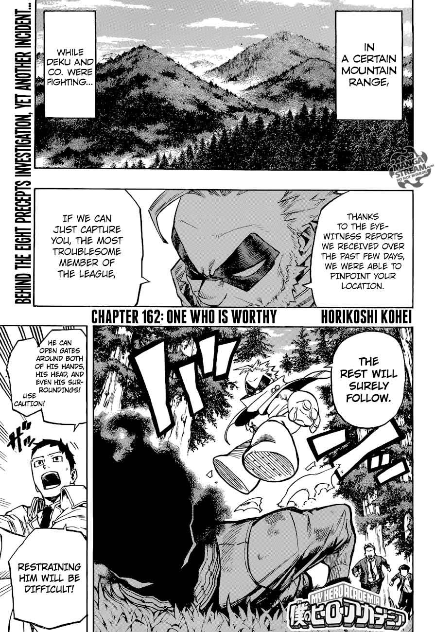 My Hero Academia - Chapter 162 Page 1