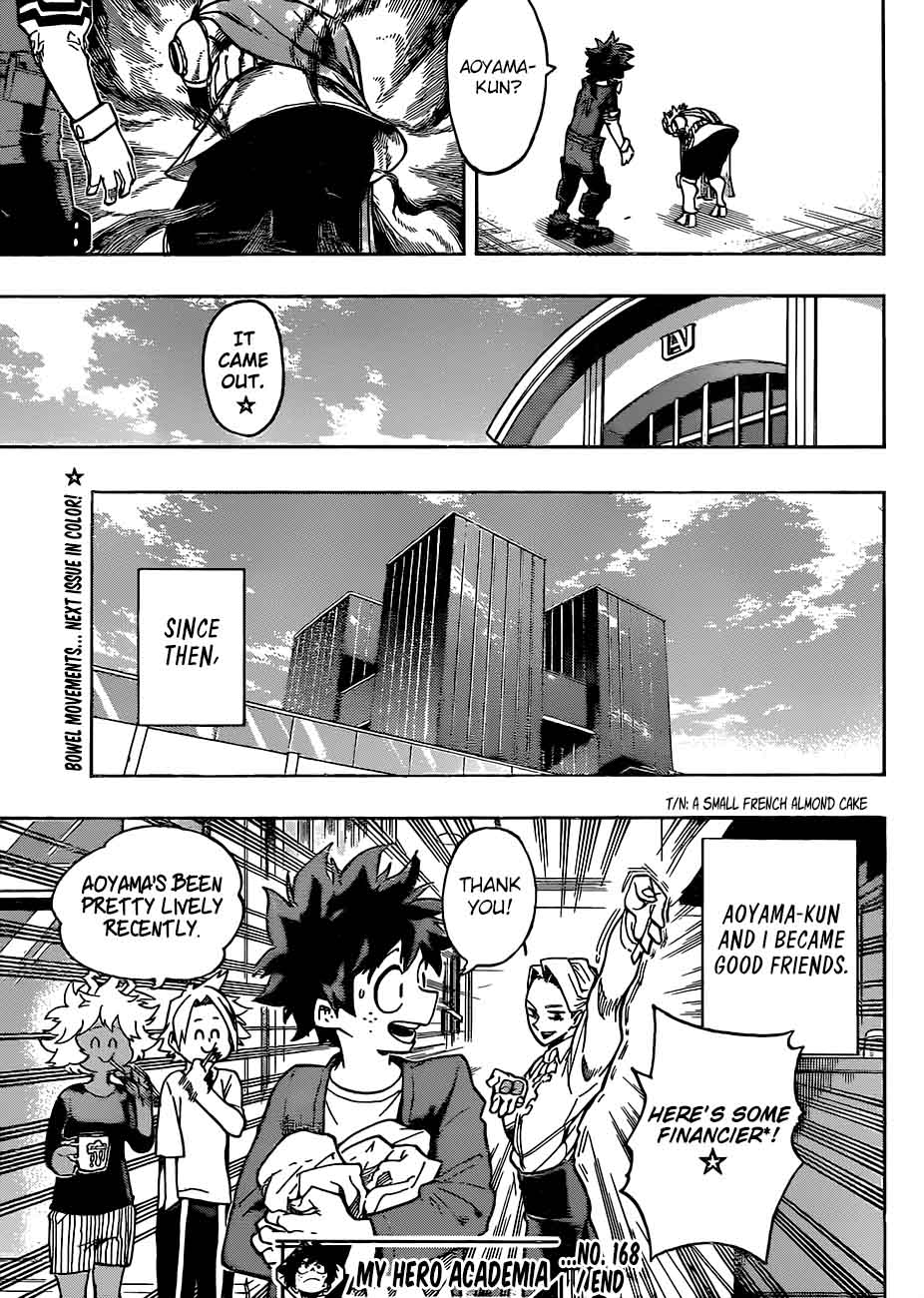 My Hero Academia - Chapter 168 Page 17