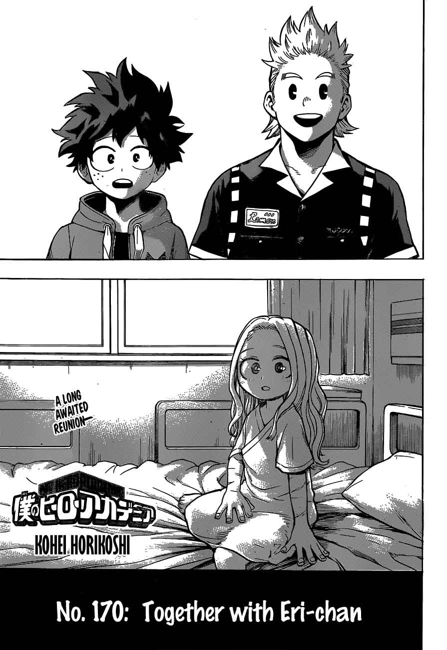 My Hero Academia - Chapter 170 Page 1