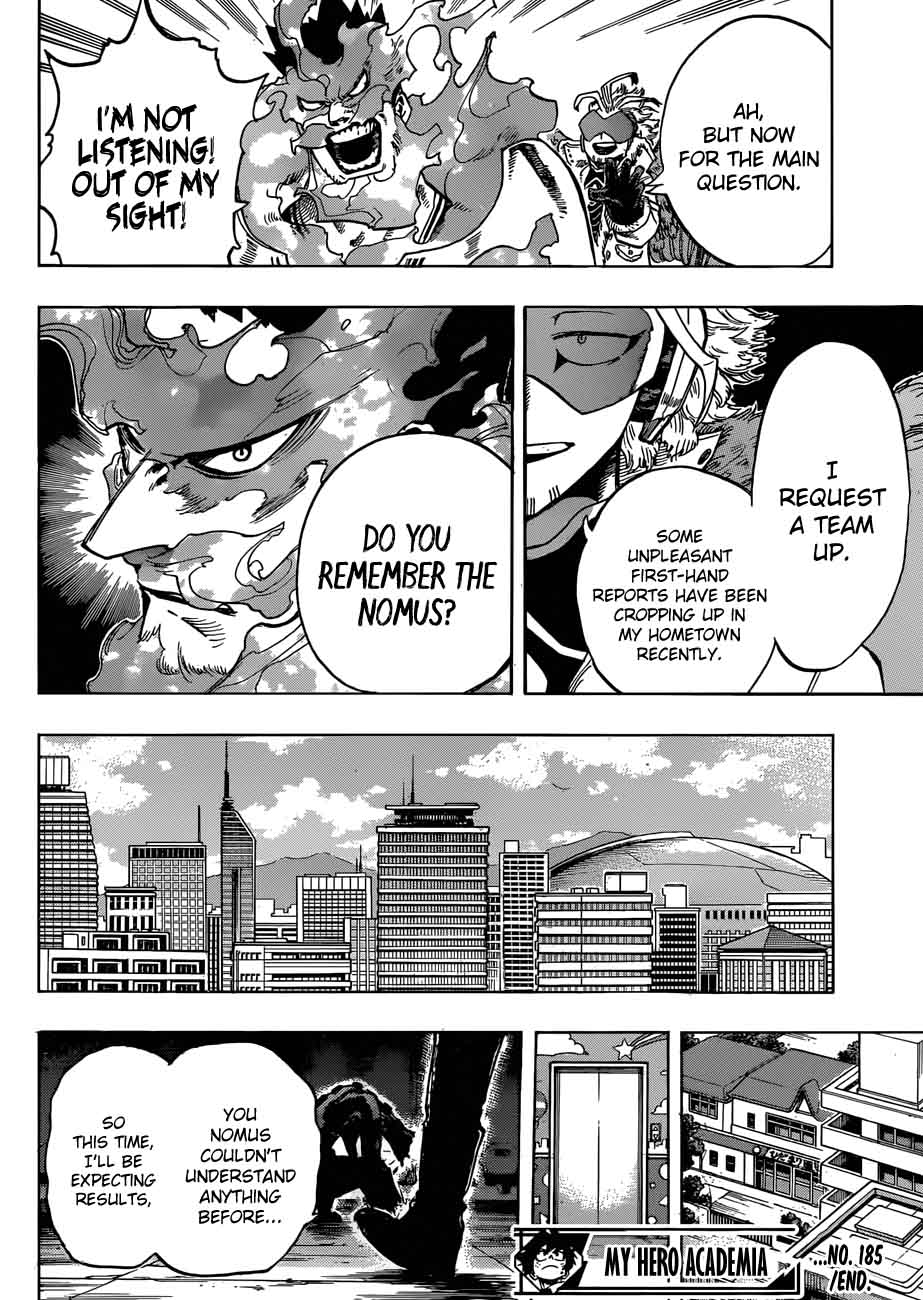 My Hero Academia - Chapter 185 Page 14