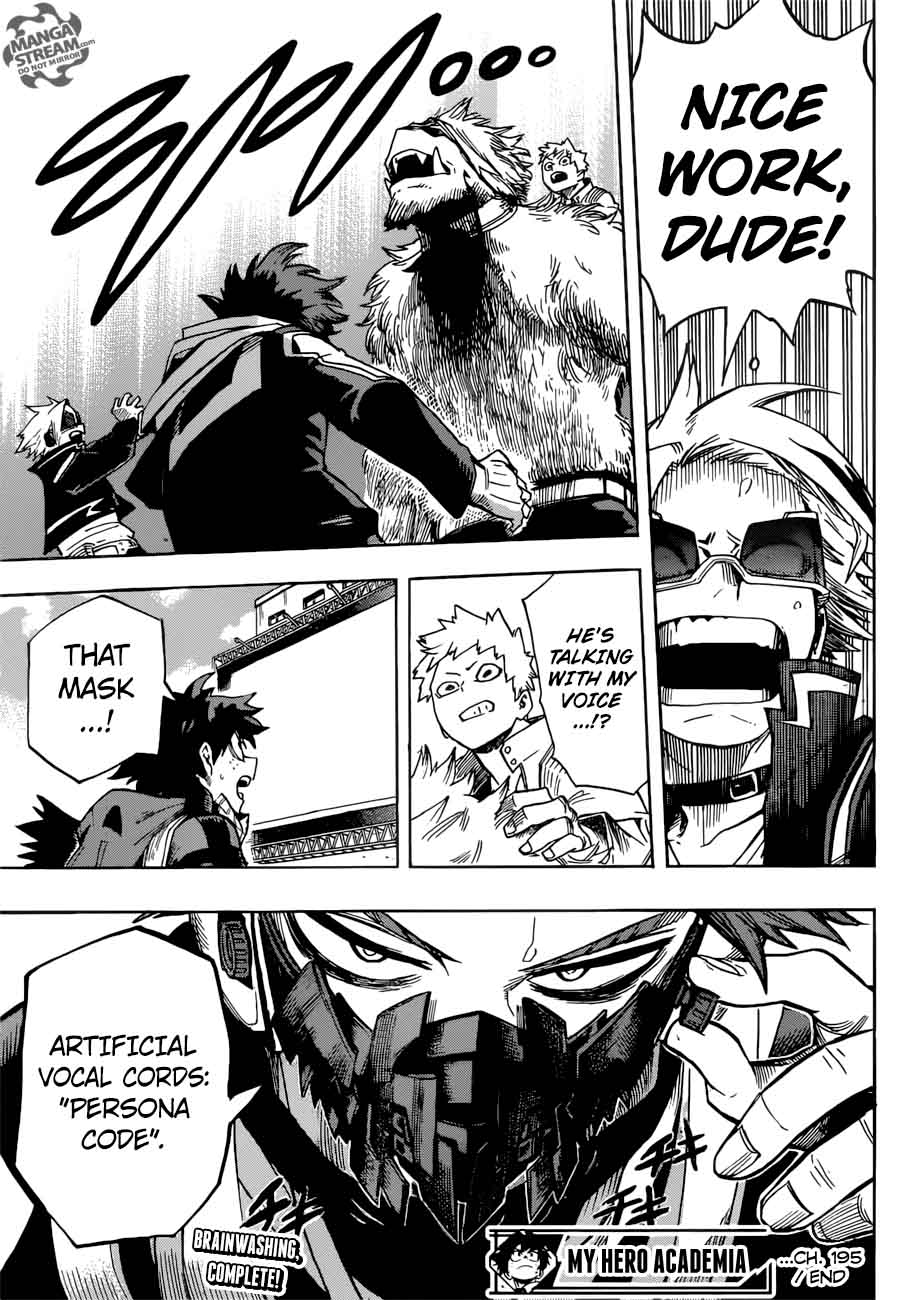 My Hero Academia - Chapter 195 Page 16