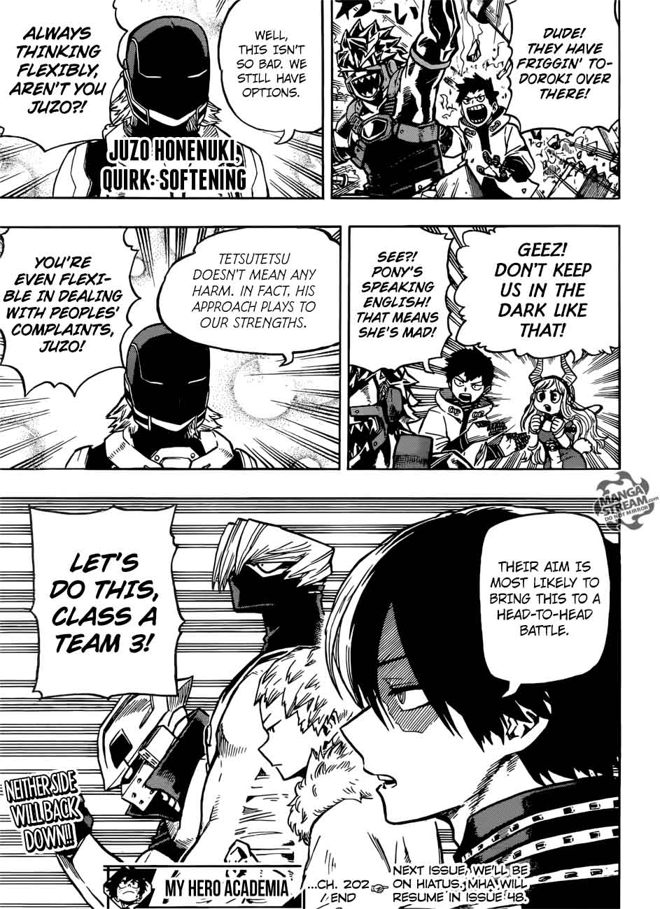 My Hero Academia - Chapter 202 Page 11