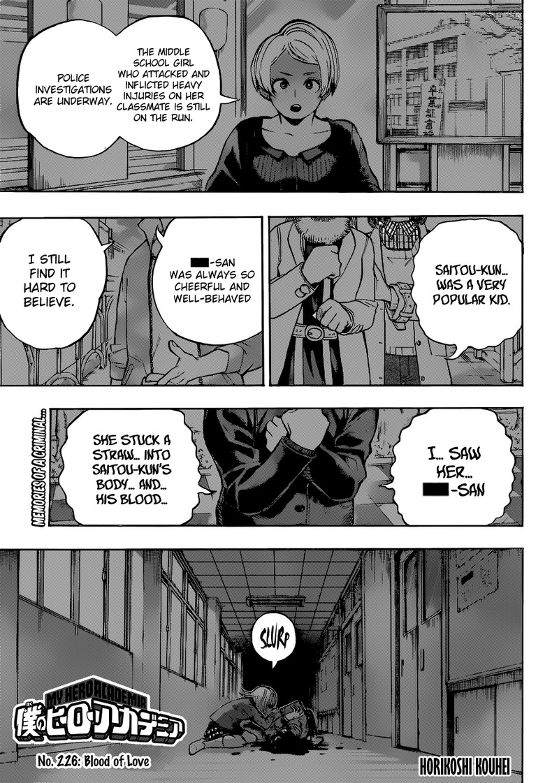 My Hero Academia - Chapter 226 Page 1