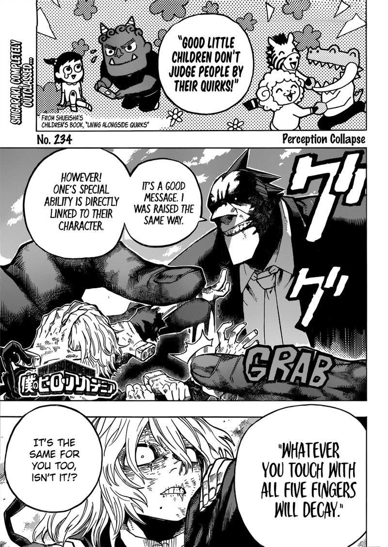 My Hero Academia - Chapter 234 Page 1