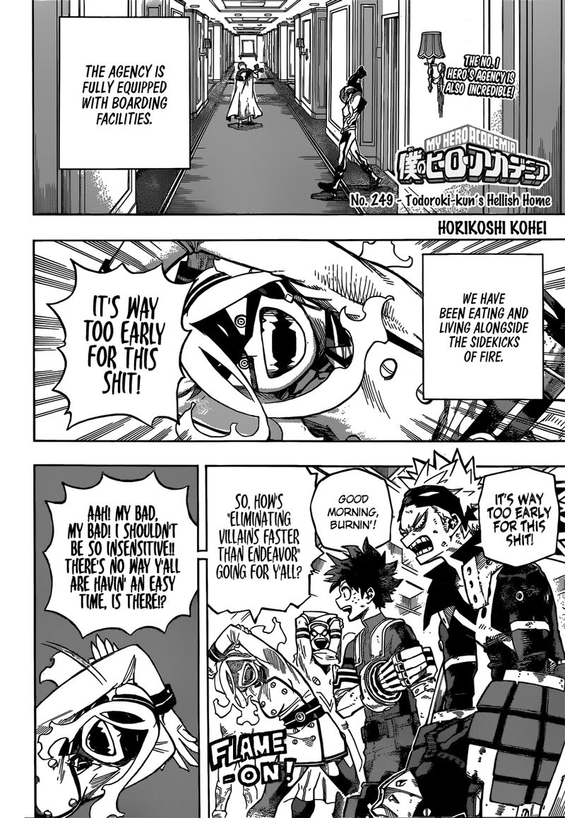 My Hero Academia - Chapter 249 Page 2