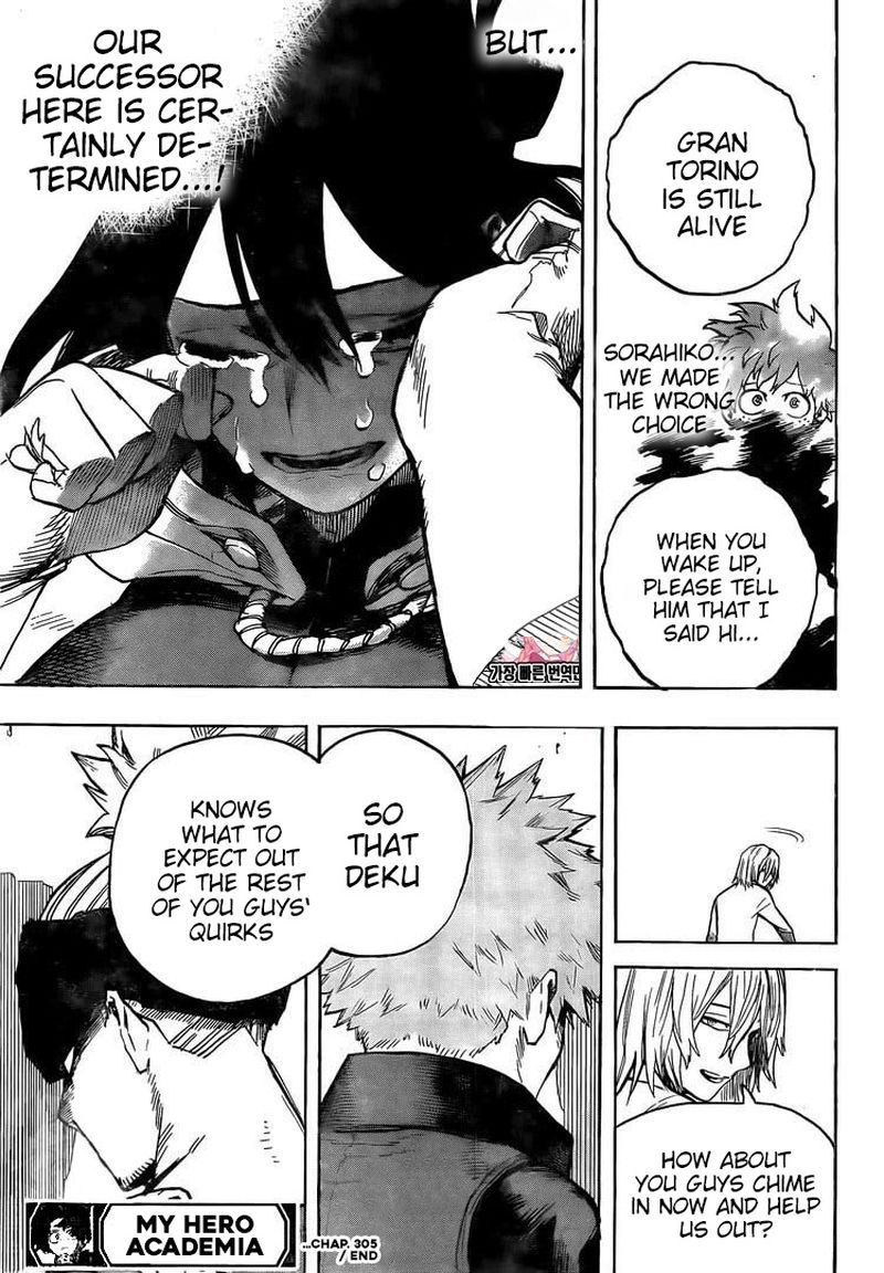 My Hero Academia - Chapter 305 Page 16