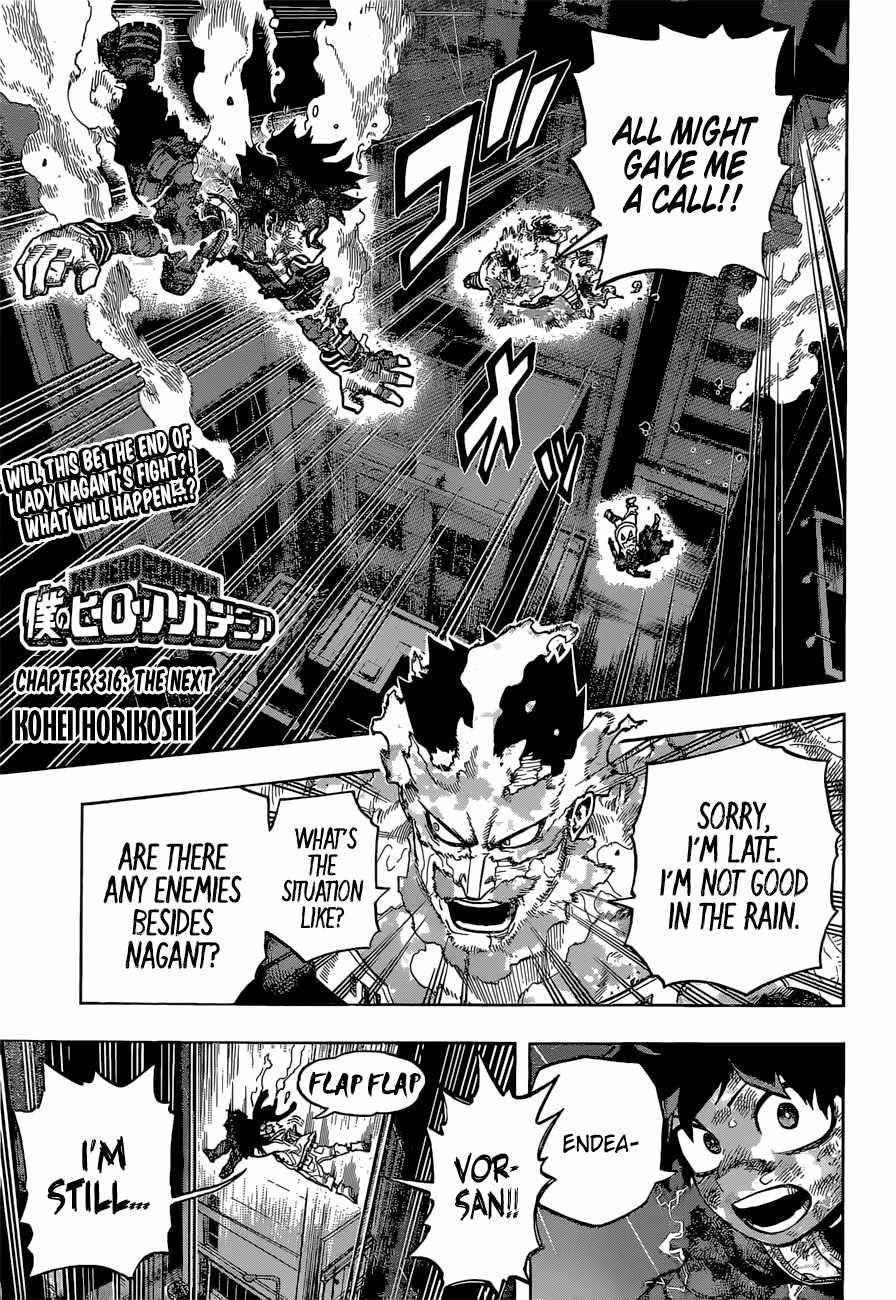 My Hero Academia - Chapter 316 Page 1