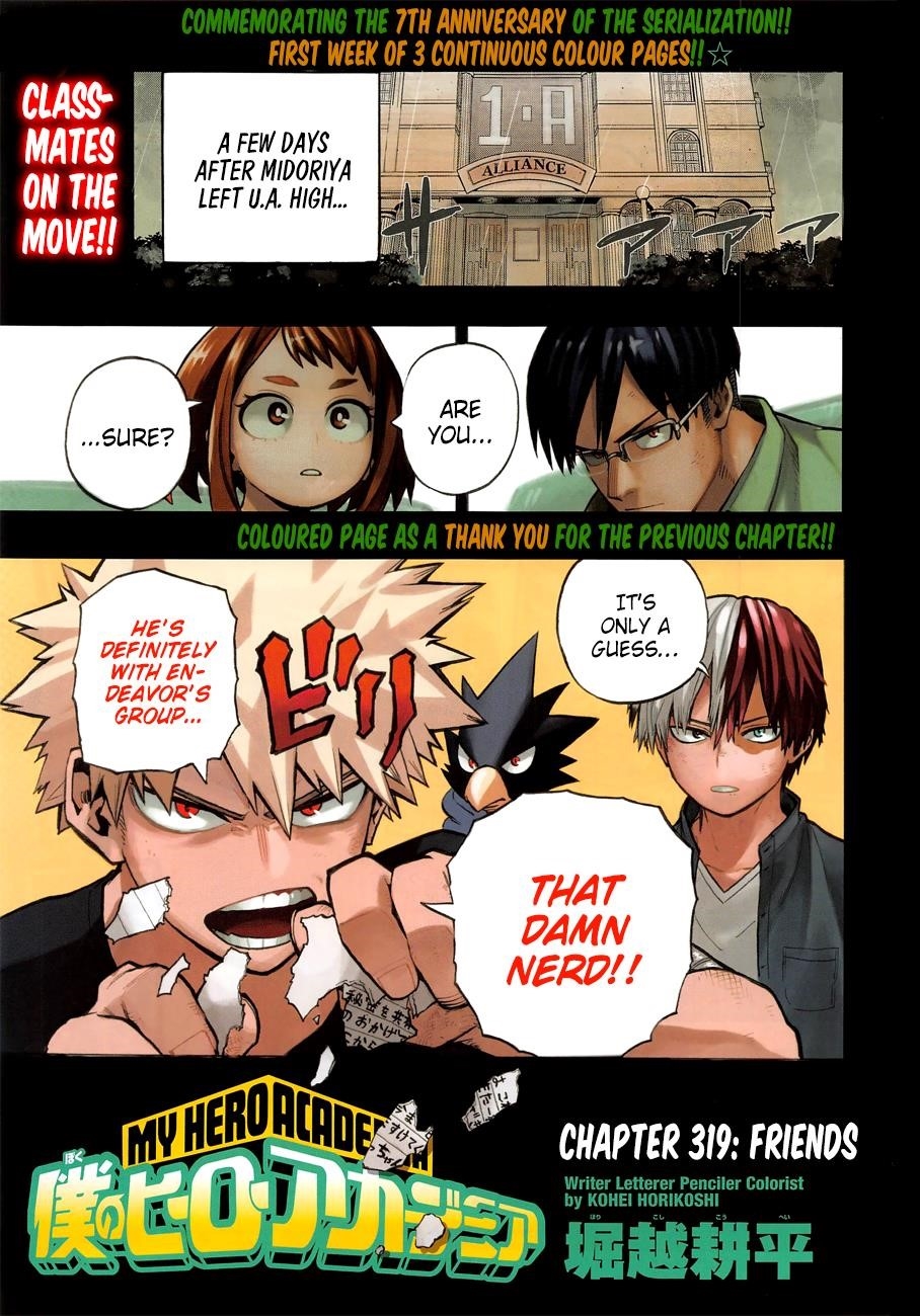 My Hero Academia - Chapter 319 Page 1