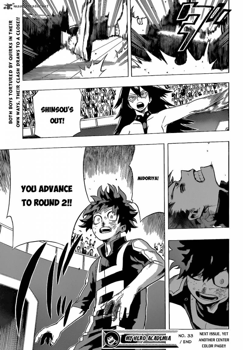 My Hero Academia - Chapter 33 Page 21