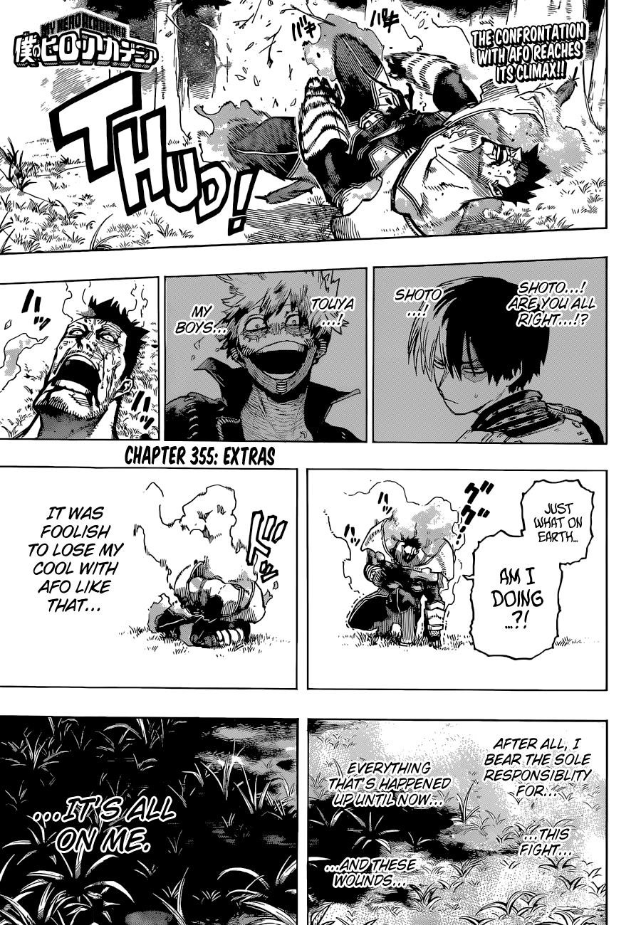 My Hero Academia - Chapter 355 Page 1