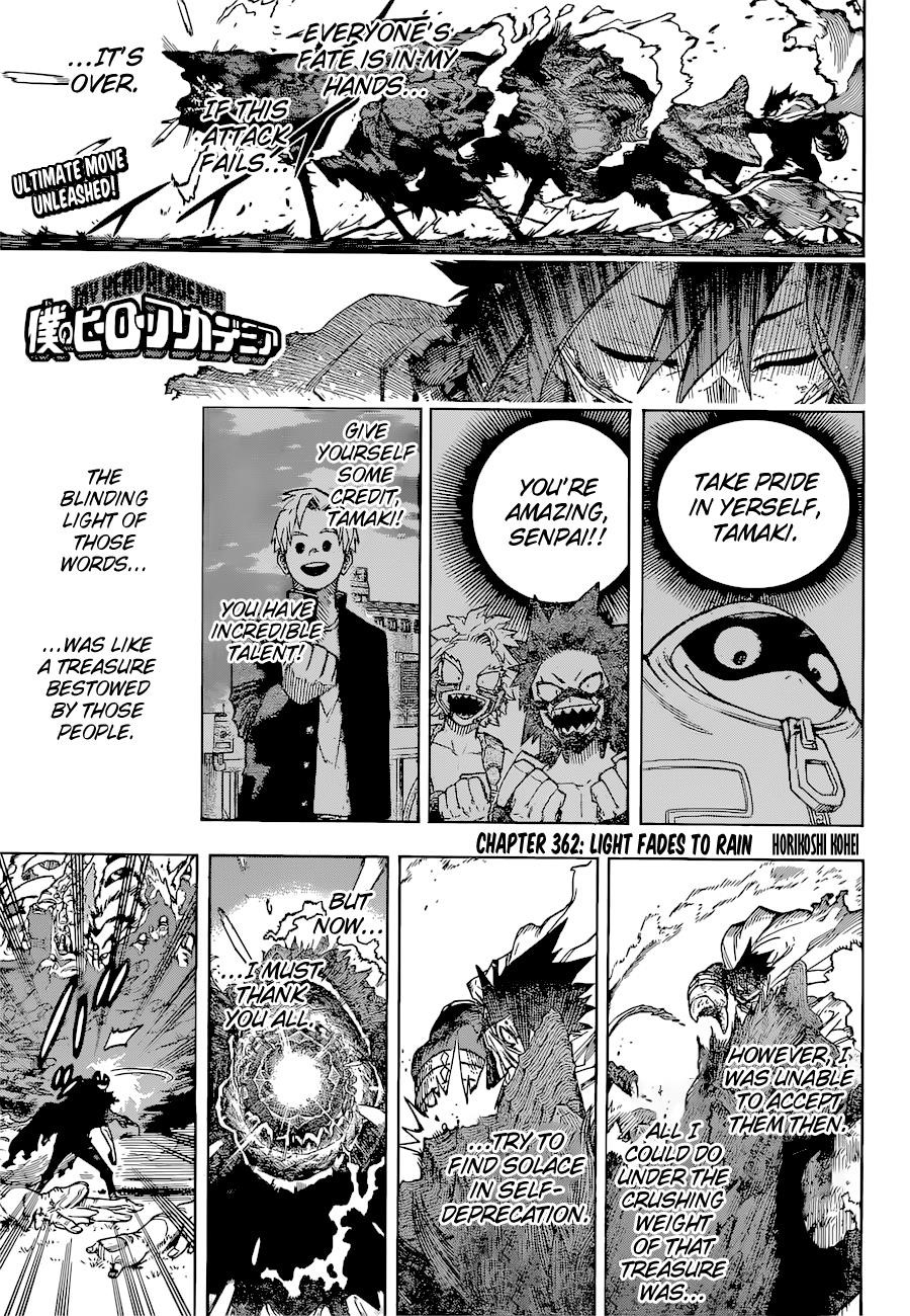 My Hero Academia - Chapter 362 Page 1