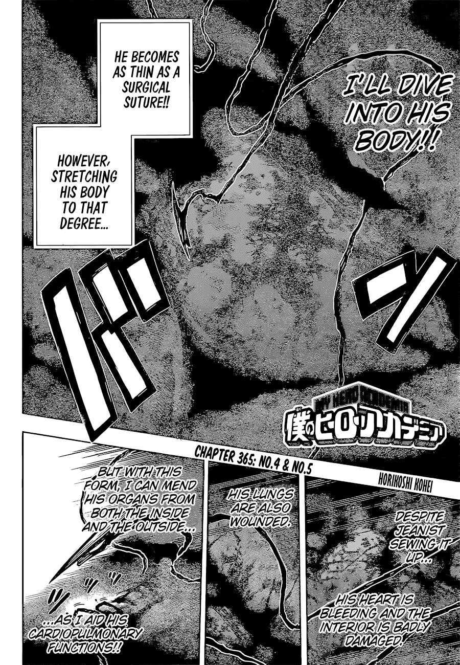 My Hero Academia - Chapter 365 Page 2