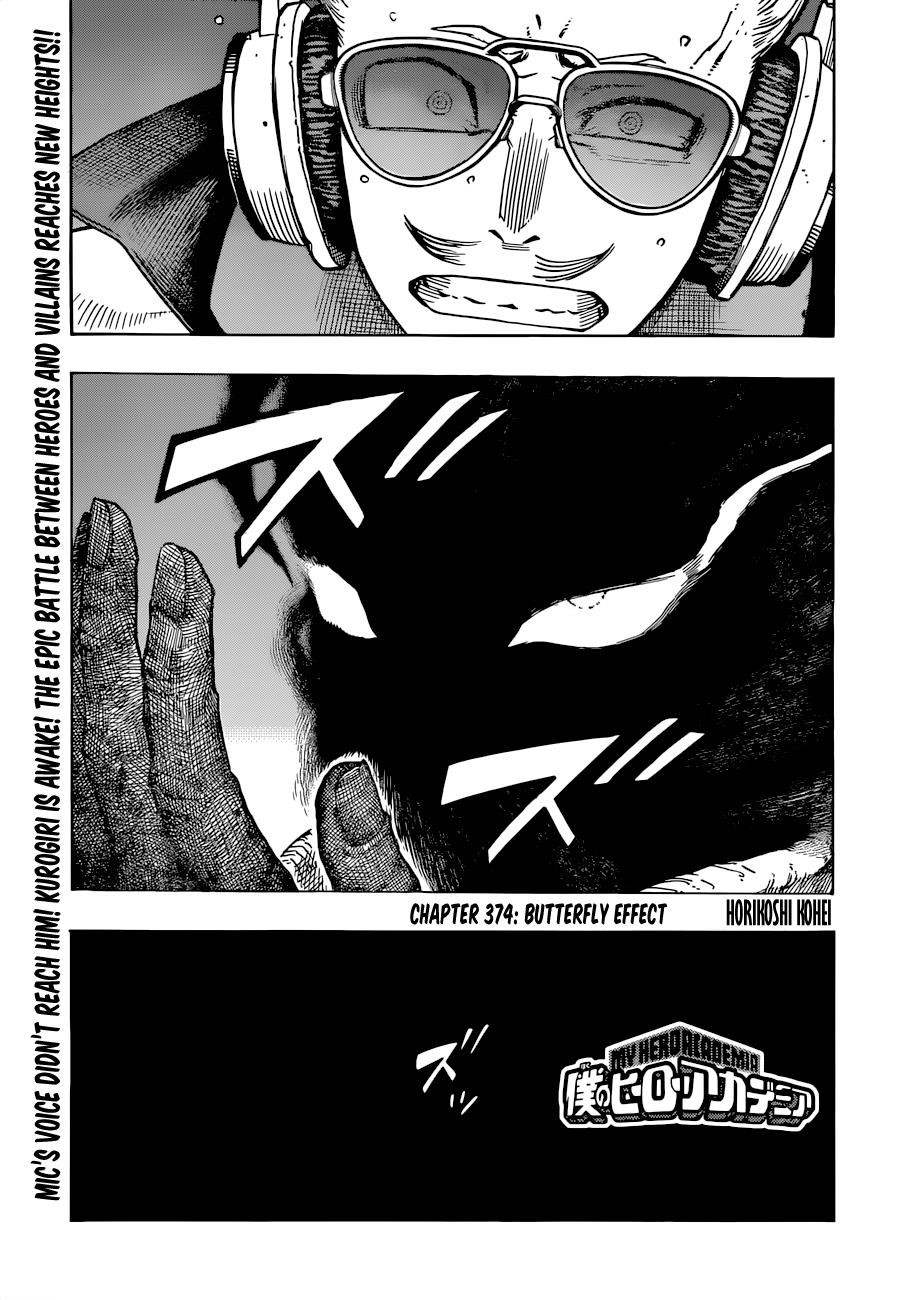 My Hero Academia - Chapter 374 Page 1