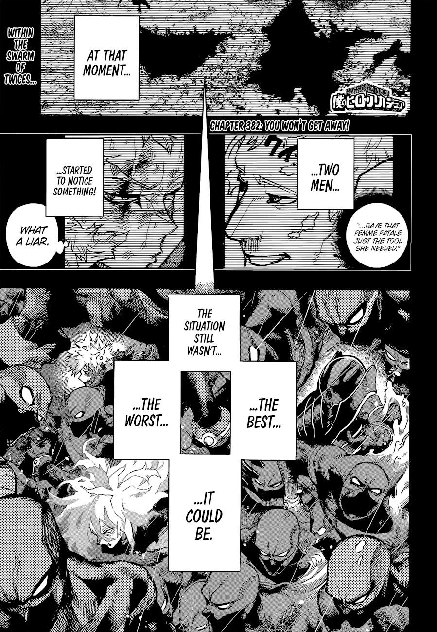 My Hero Academia - Chapter 382 Page 1