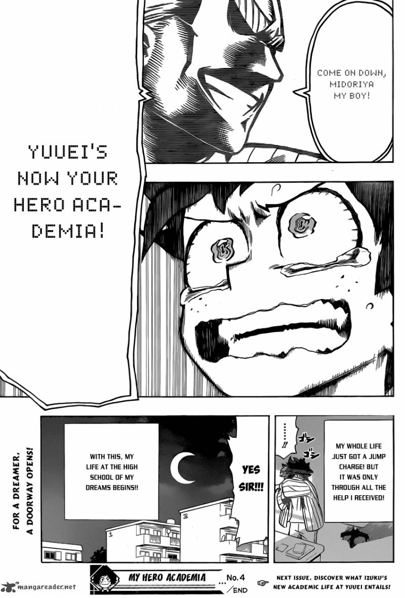 My Hero Academia - Chapter 4 Page 21