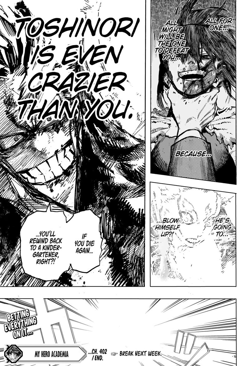 My Hero Academia - Chapter 402 Page 15