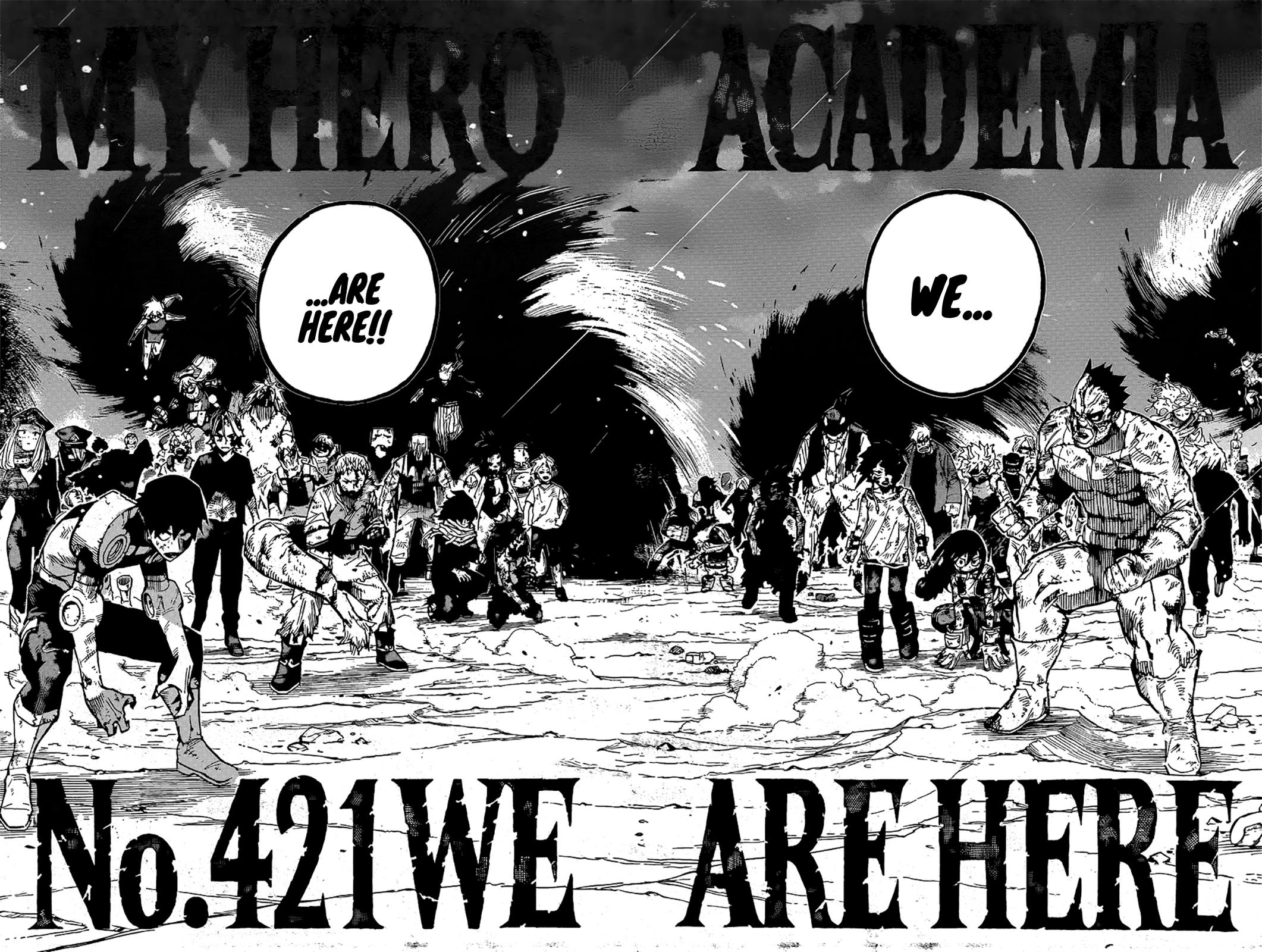 My Hero Academia - Chapter 421 Page 3