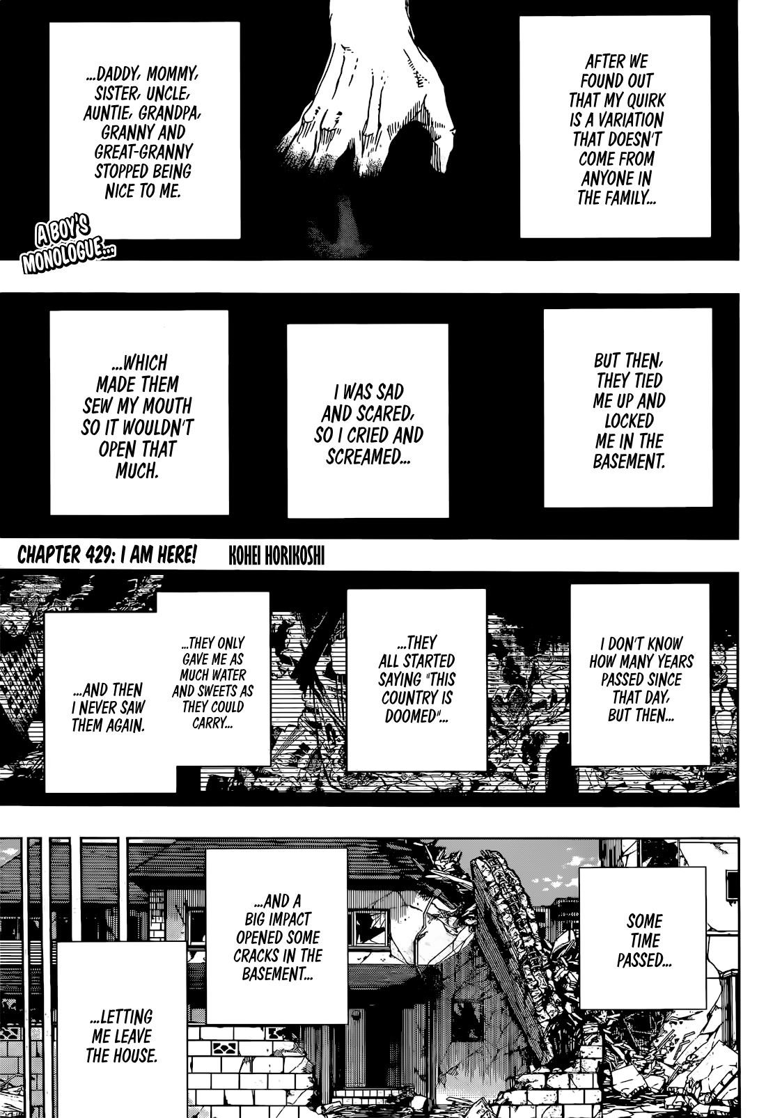 My Hero Academia - Chapter 429 Page 3