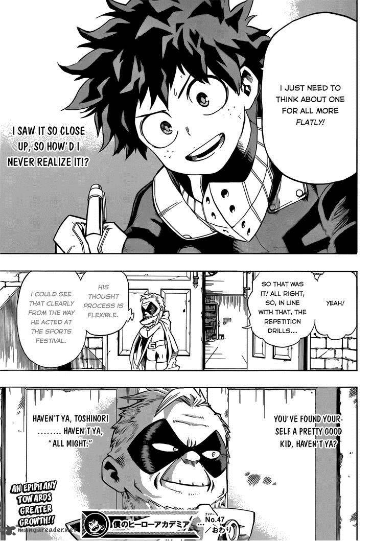 My Hero Academia - Chapter 47 Page 20