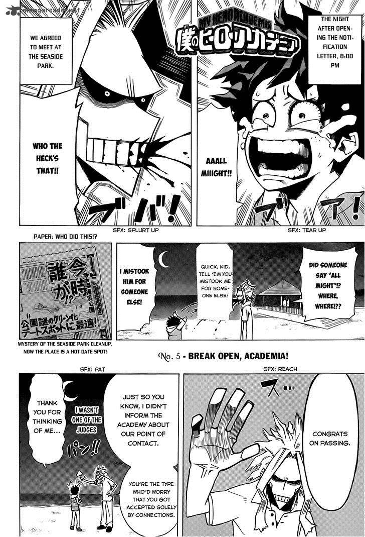 My Hero Academia - Chapter 5 Page 4