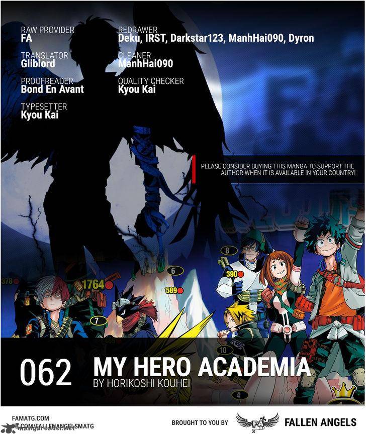 My Hero Academia - Chapter 62 Page 1