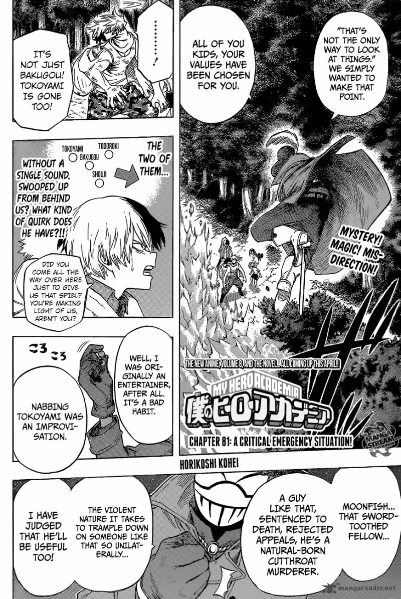 My Hero Academia - Chapter 81 Page 2