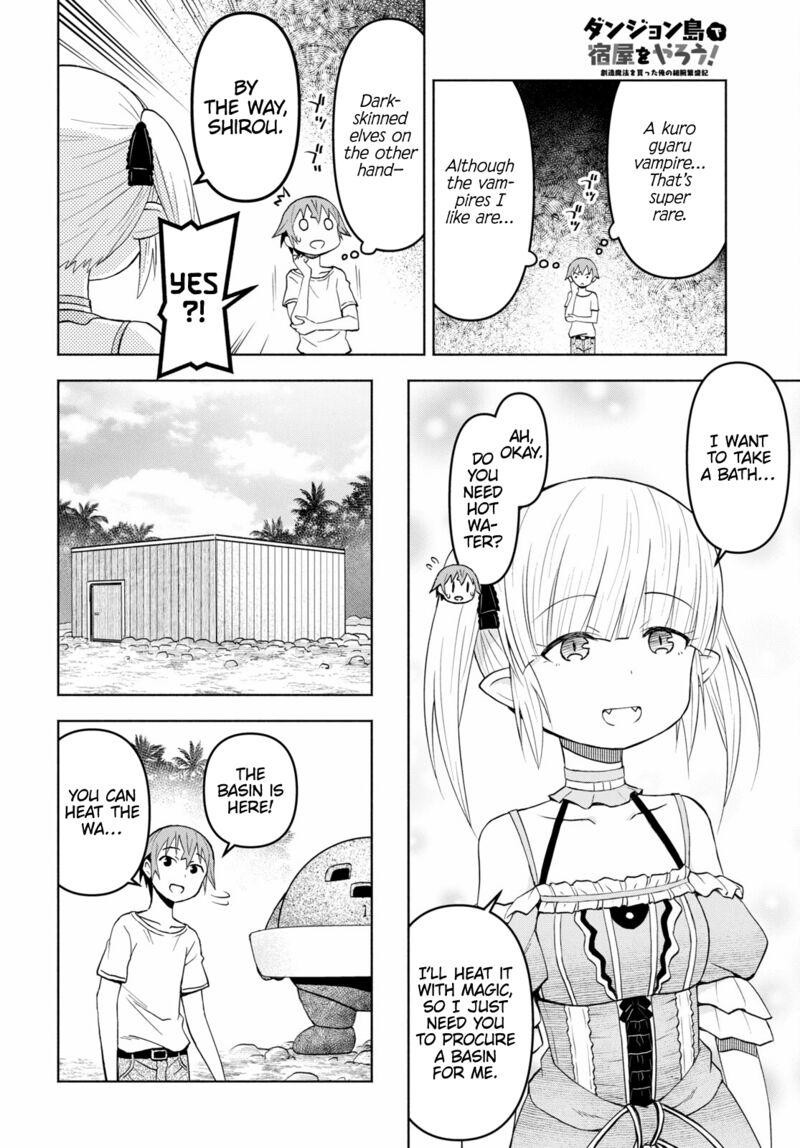 Dungeon Tou de Yadoya wo Yarou! Souzou Mahou wo Moratta Ore no Hosoude Hanjouki - Chapter 35 Page 4