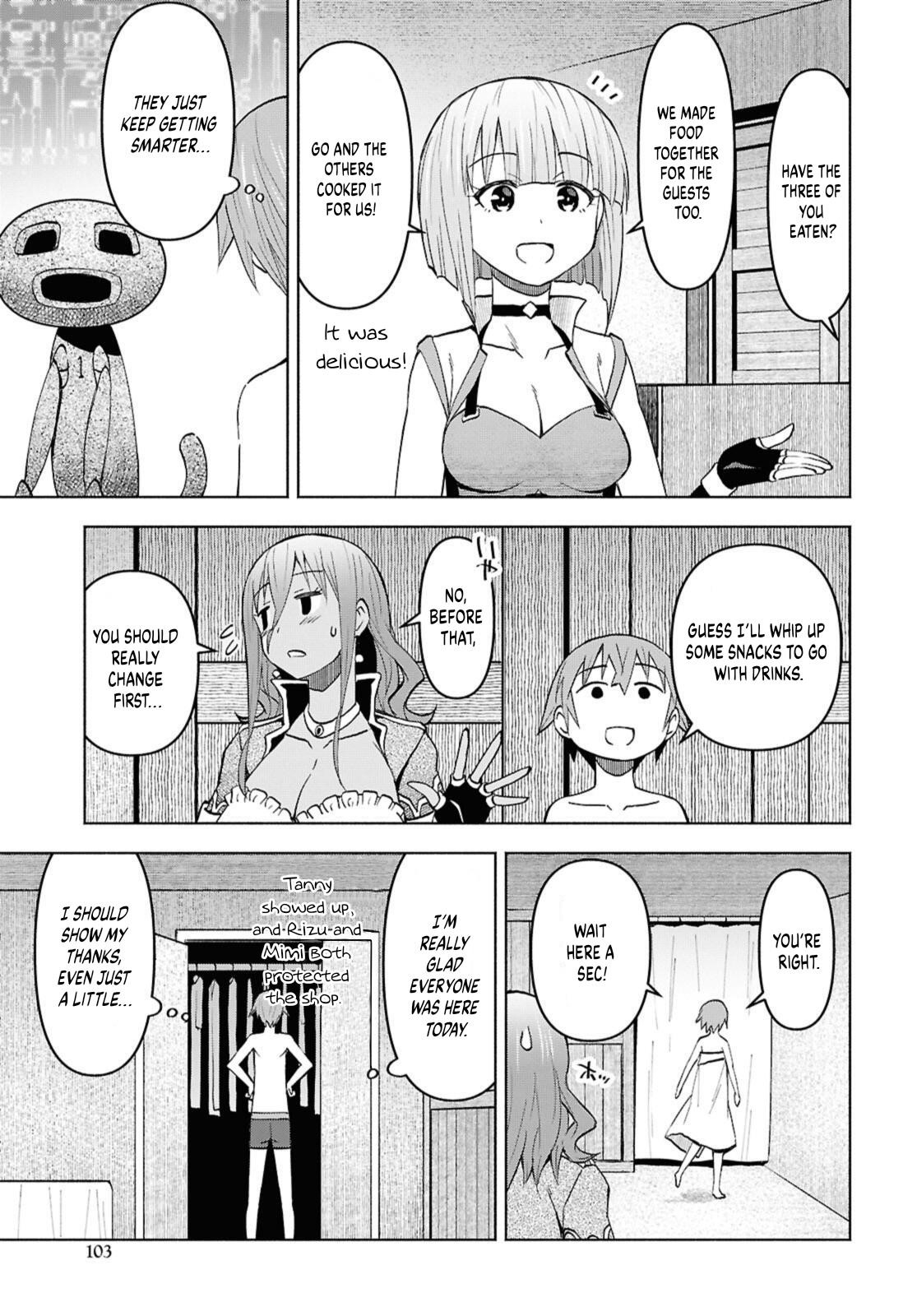 Dungeon Tou de Yadoya wo Yarou! Souzou Mahou wo Moratta Ore no Hosoude Hanjouki - Chapter 49 Page 4