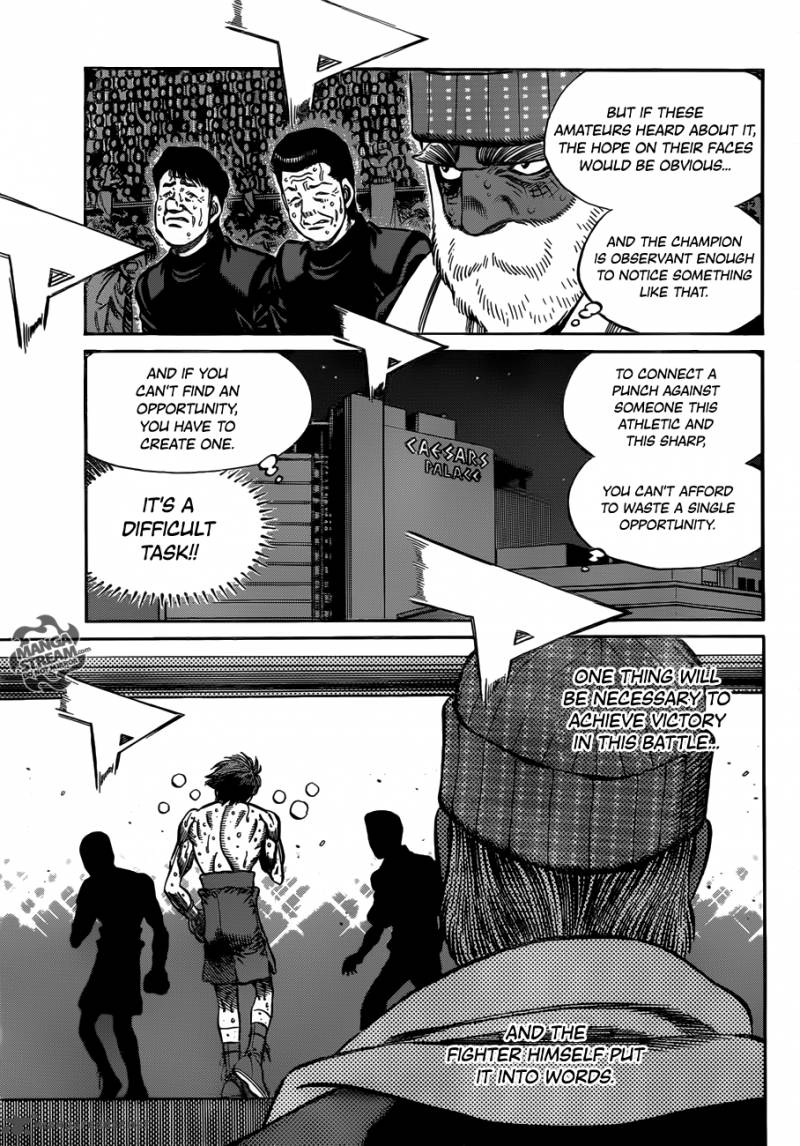 Hajime no Ippo - Chapter 1001 Page 3