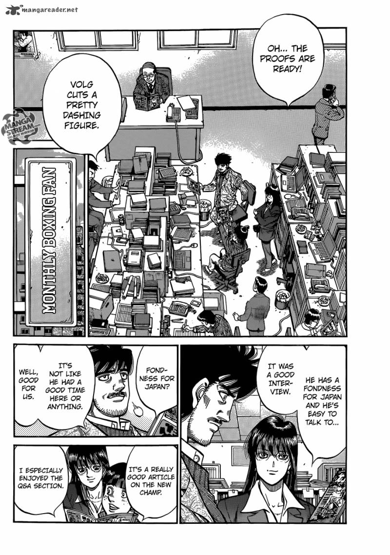 Hajime no Ippo - Chapter 1010 Page 2