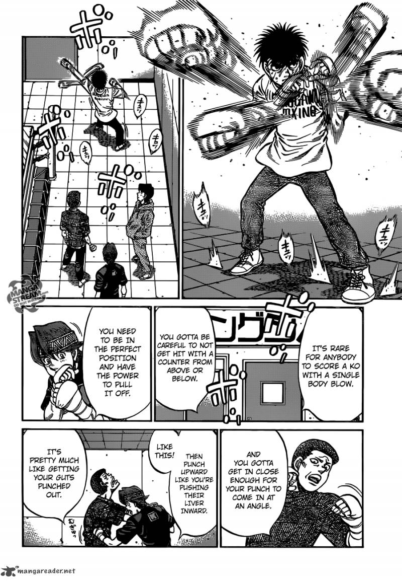 Hajime no Ippo - Chapter 1012 Page 6