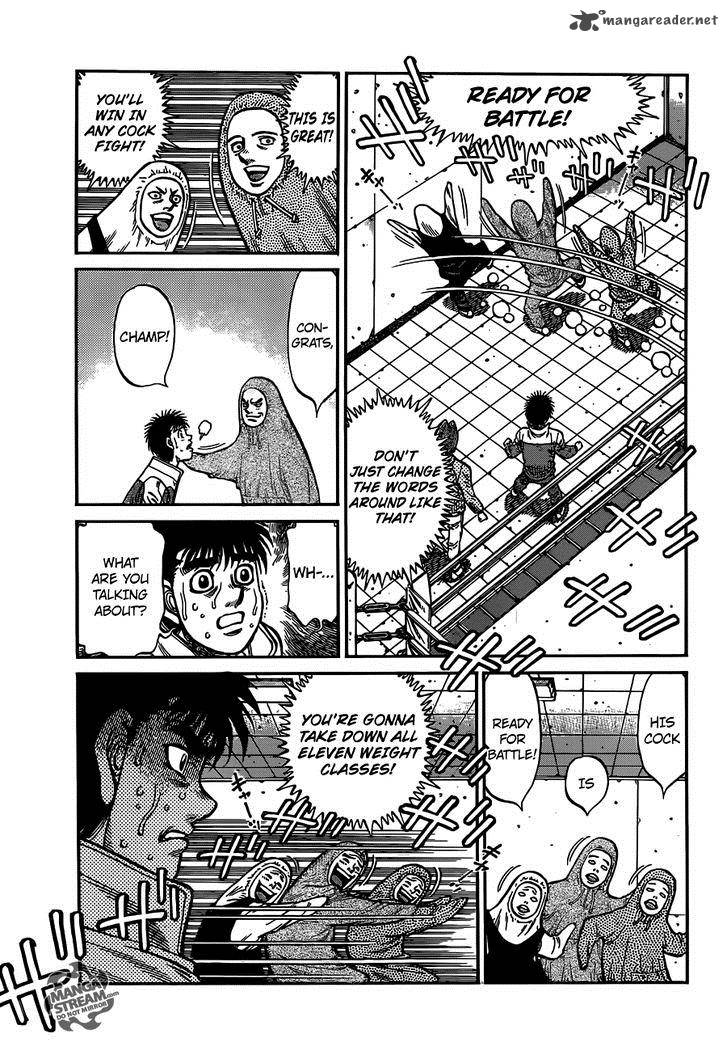 Hajime no Ippo - Chapter 1013 Page 12