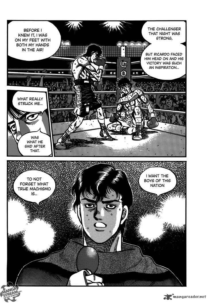 Hajime no Ippo - Chapter 1015 Page 14