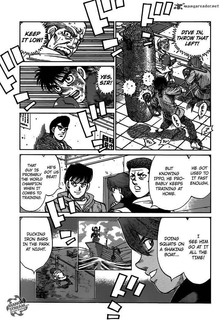 Hajime no Ippo - Chapter 1016 Page 14