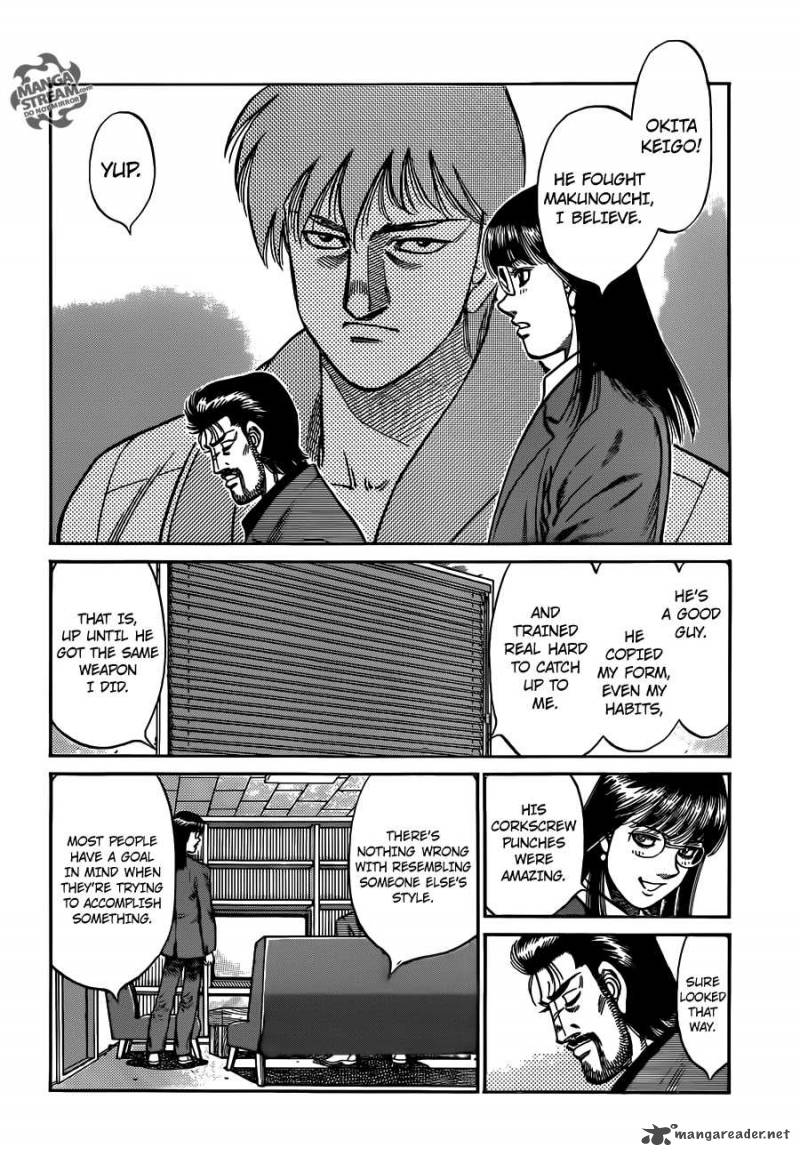 Hajime no Ippo - Chapter 1017 Page 3