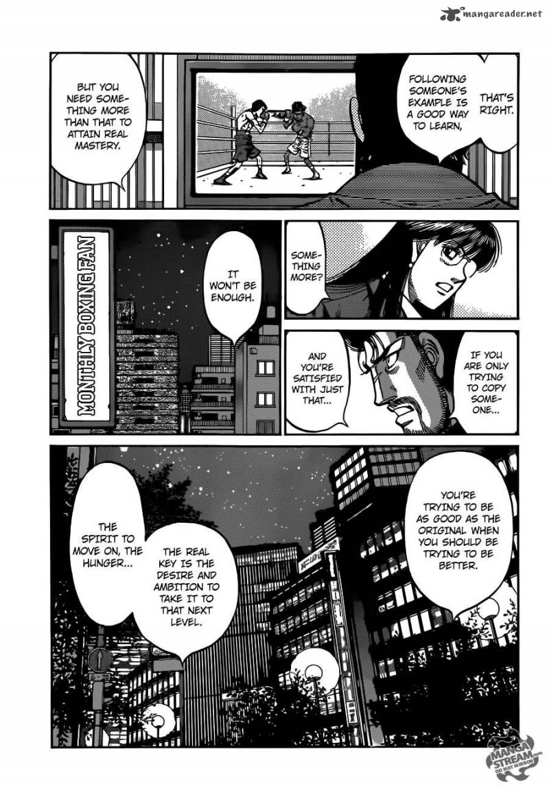 Hajime no Ippo - Chapter 1017 Page 4