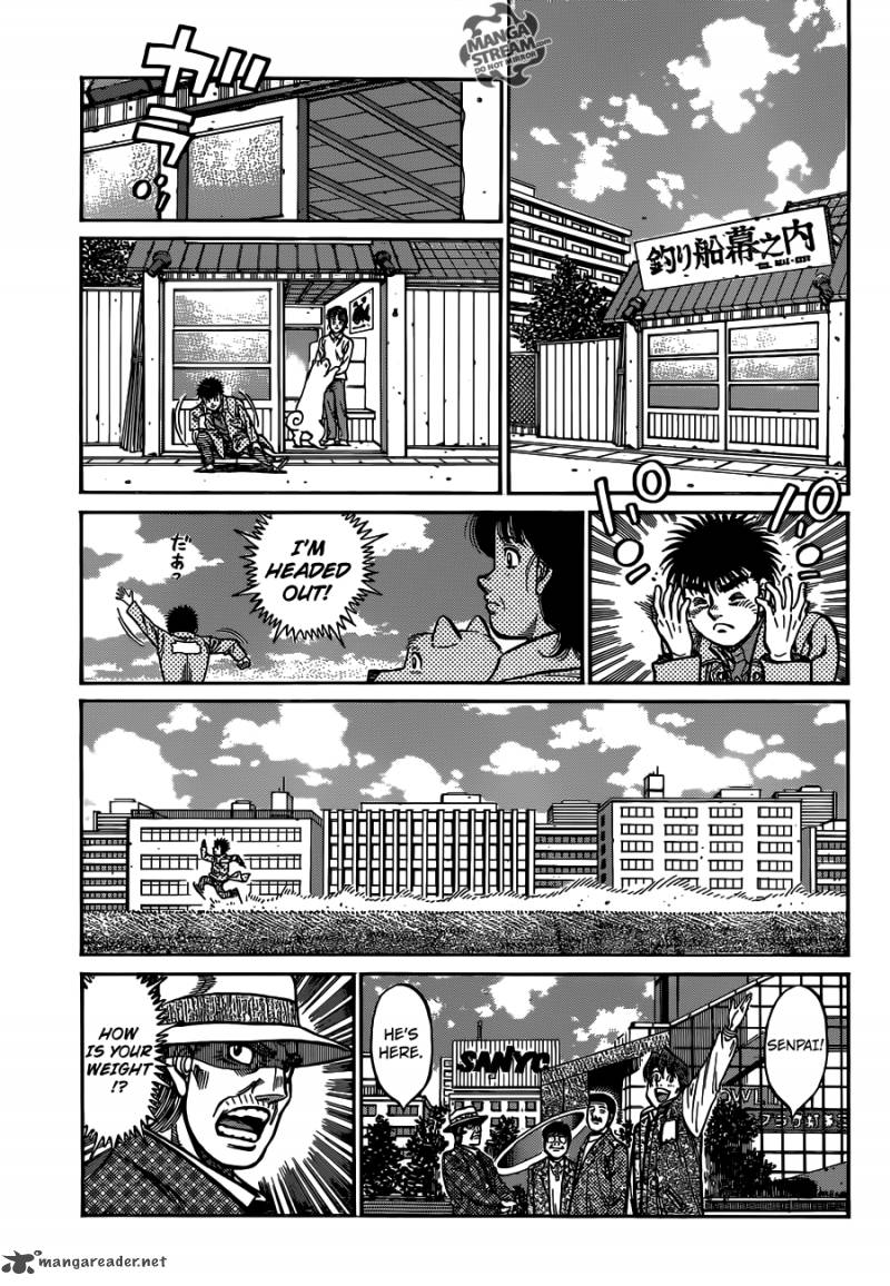 Hajime no Ippo - Chapter 1019 Page 11