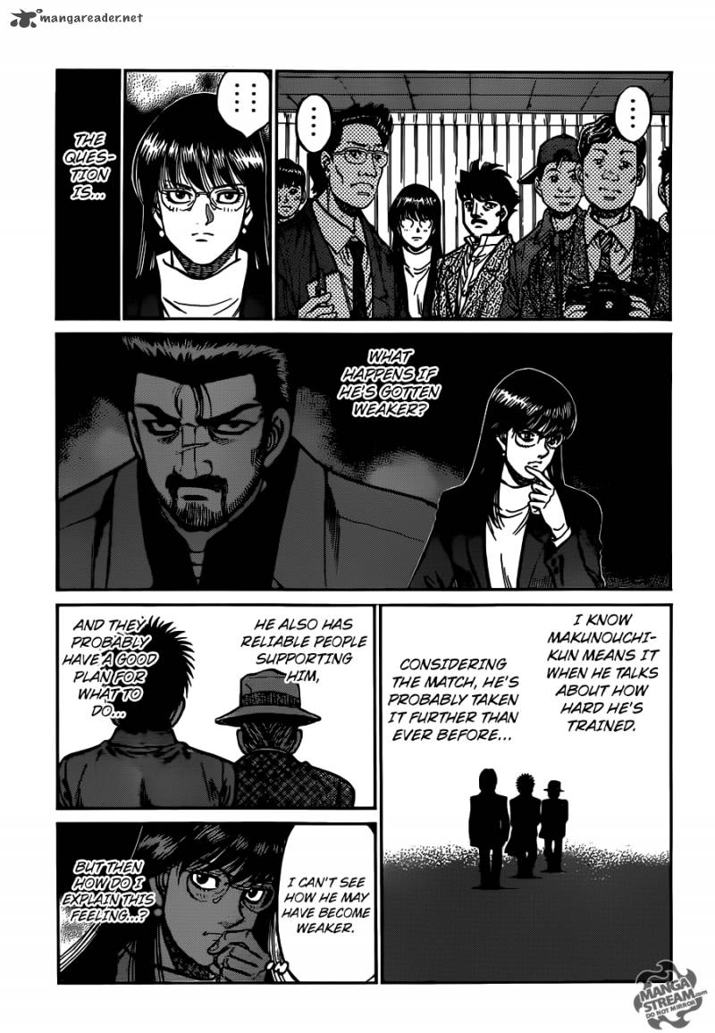 Hajime no Ippo - Chapter 1020 Page 12