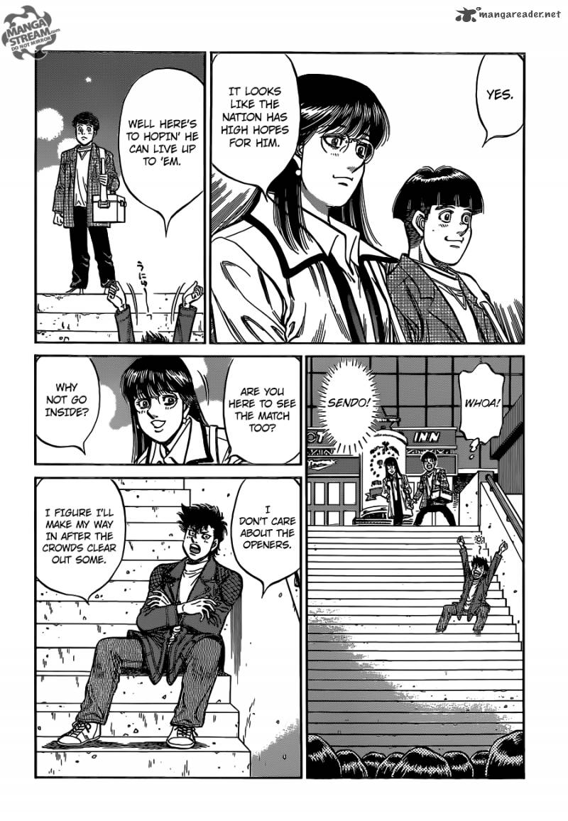 Hajime no Ippo - Chapter 1021 Page 11