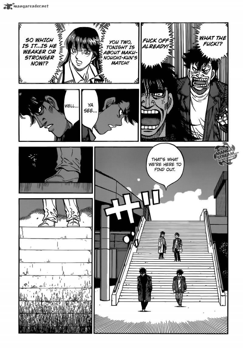 Hajime no Ippo - Chapter 1021 Page 16