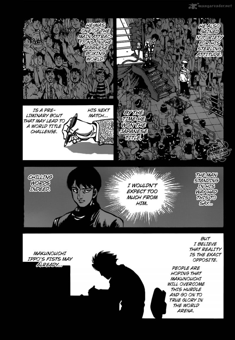 Hajime no Ippo - Chapter 1021 Page 6