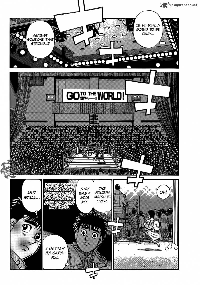 Hajime no Ippo - Chapter 1022 Page 3