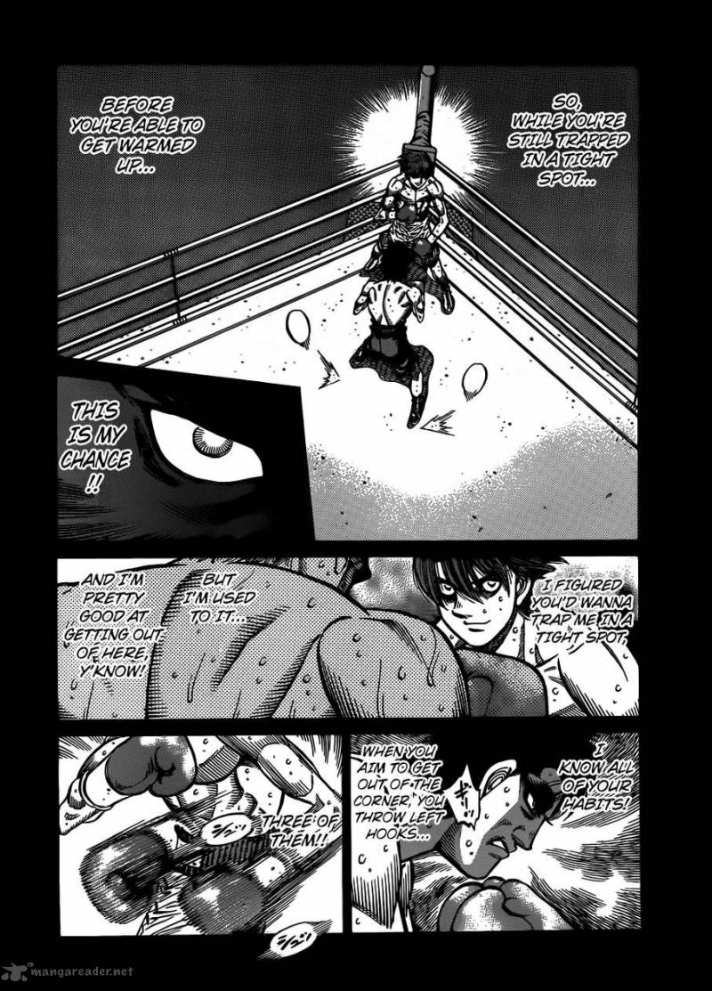 Hajime no Ippo - Chapter 1024 Page 12