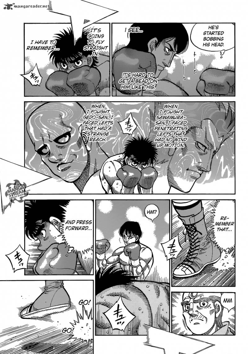 Hajime no Ippo - Chapter 1033 Page 10